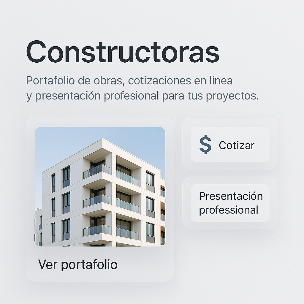 Constructoras